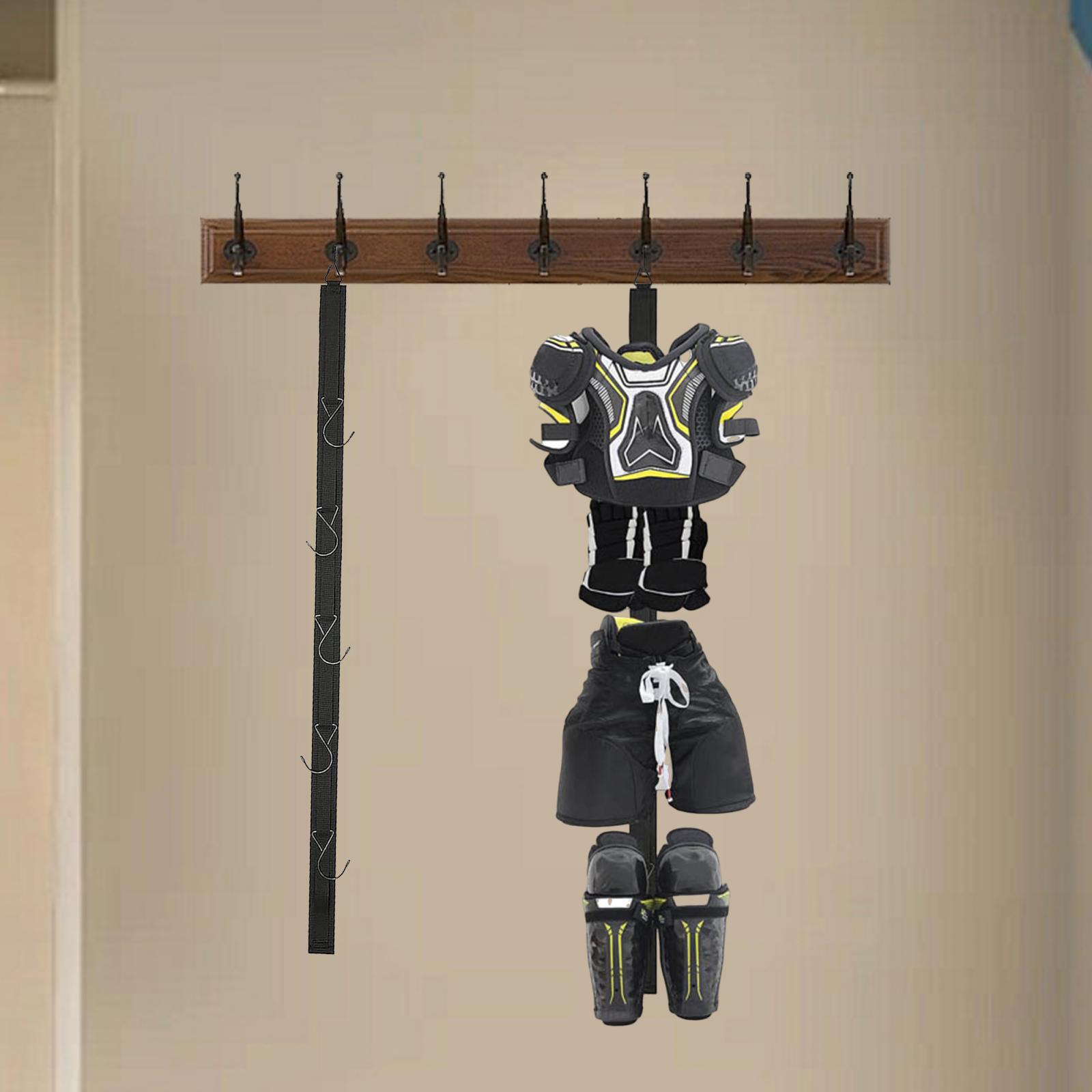 Sports Equipment Drying Rack - Przenośny organizer na sprzęt hokejowy z