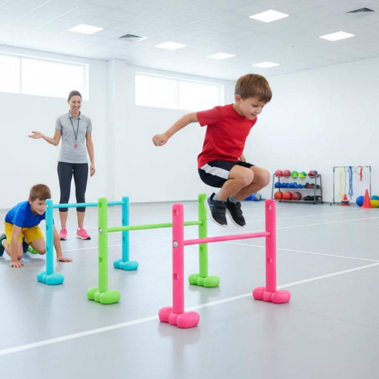 Agility Hurdle Set - 4-częściowy zestaw tuneli do biegania, wytrzymałe