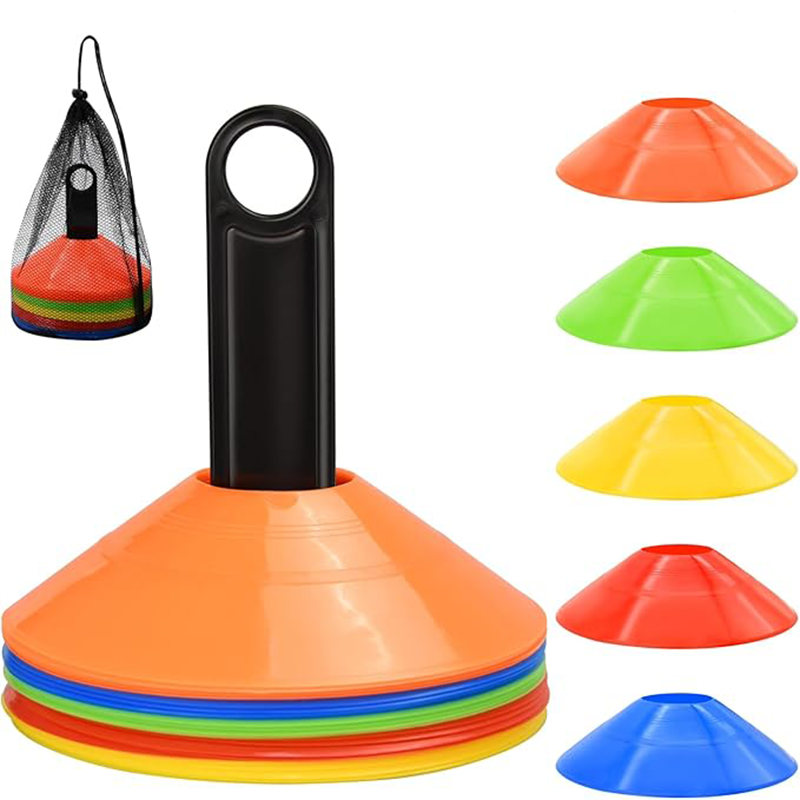 Sports Equipment Football - Kegle treningowe z logo, stożki do