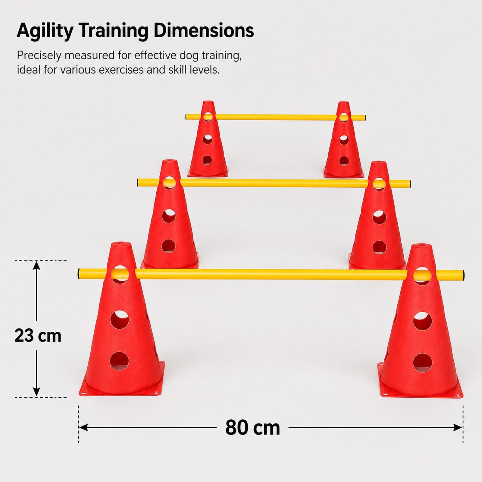 Zestaw do treningu psów na świ – Agility Hurdle Set recenzja i cena
