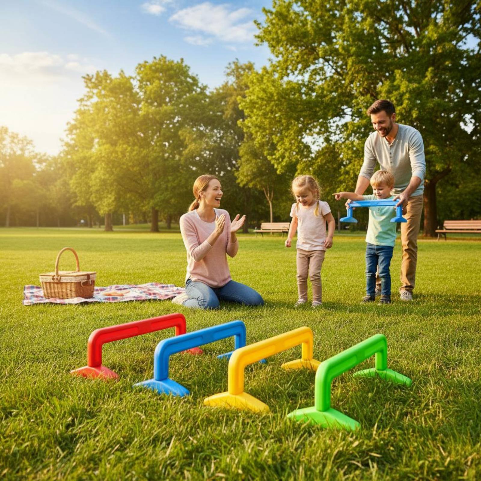 4-częściowy zestaw tuneli do r – Agility Hurdle Set recenzja i cena
