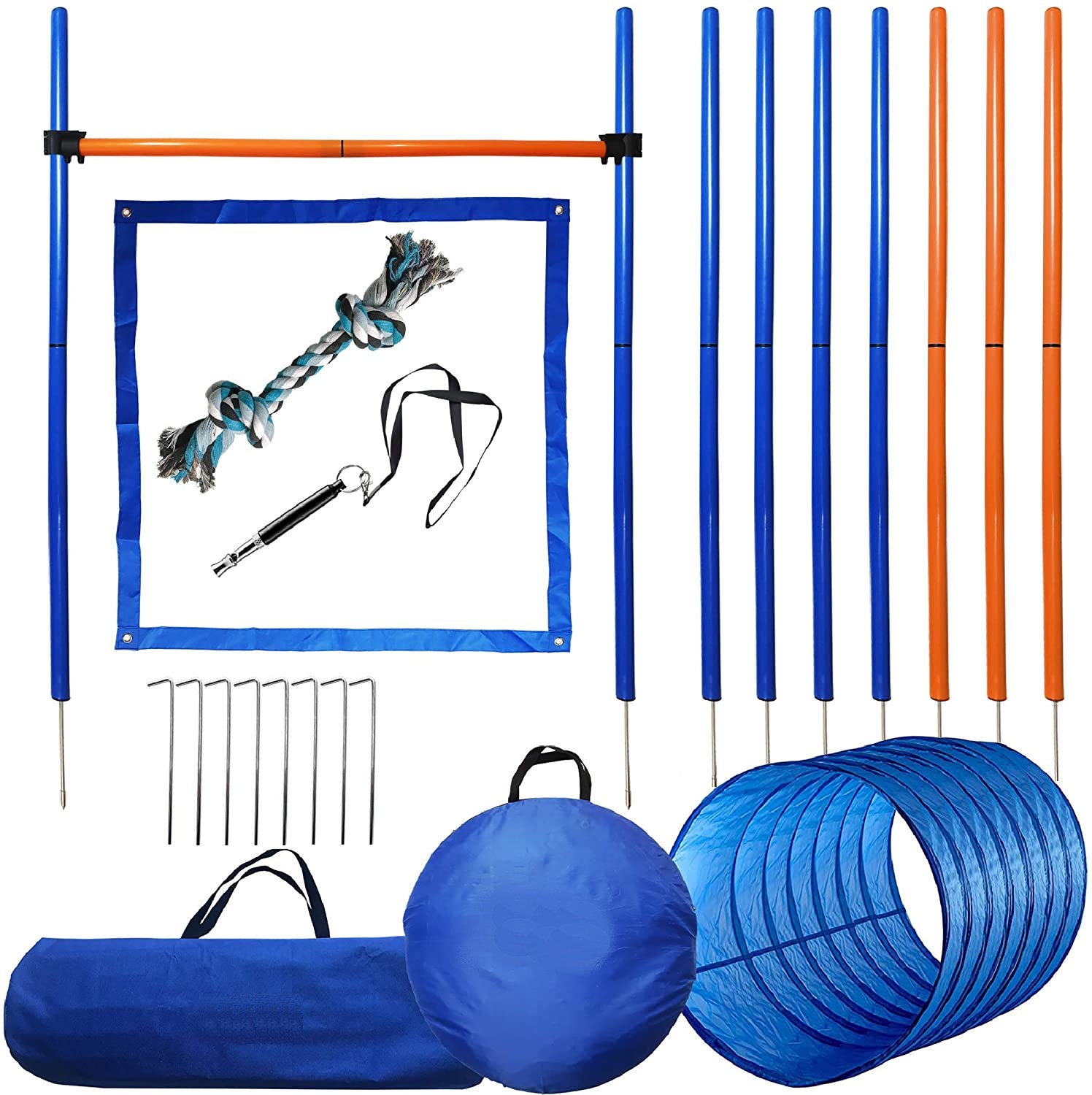 Zestaw sprzętu do treningu zrę – Agility Hurdle Set recenzja i cena