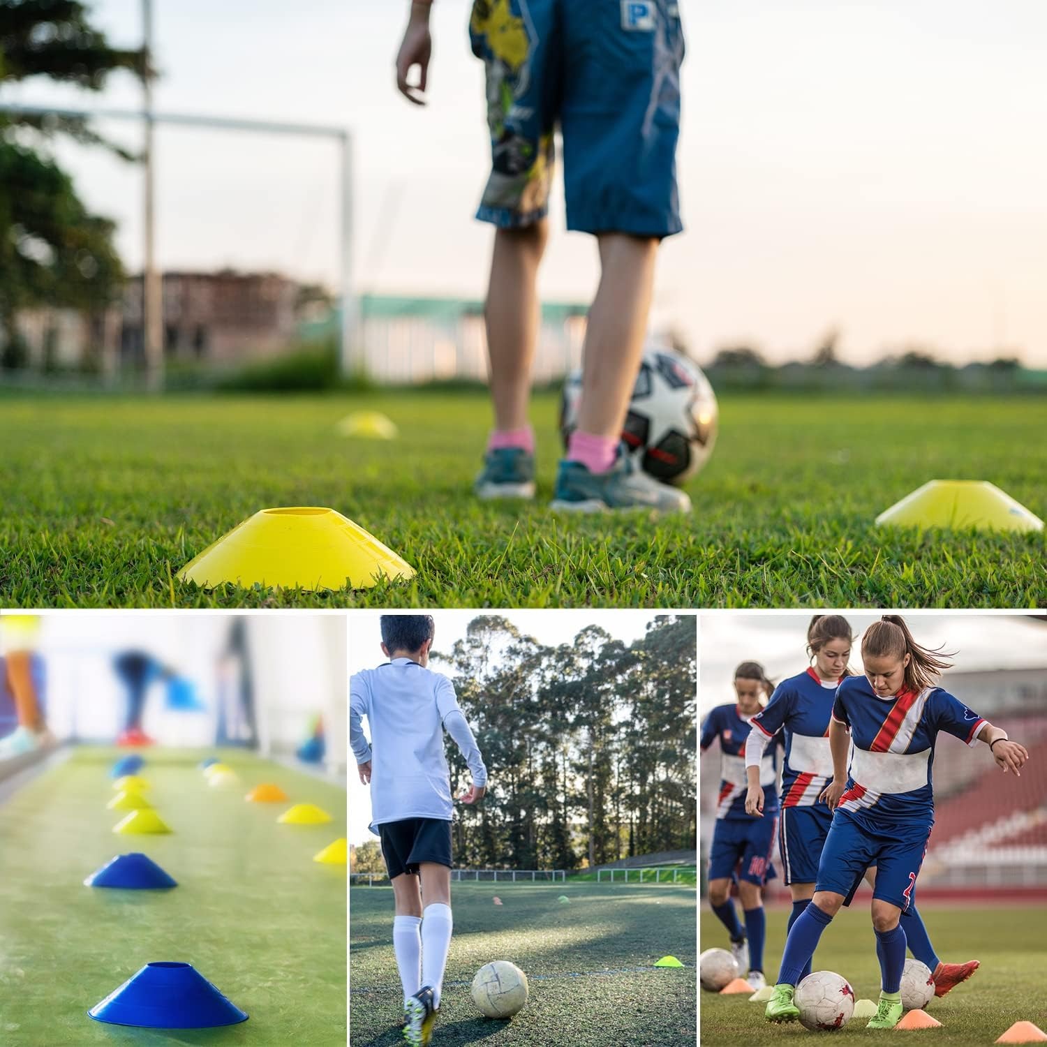 5 szt. Płytki do treningu piłk – Sports Equipment Football recenzja i cena